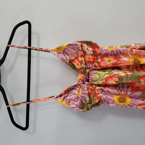 Baltic Born Rosalee Pink and Orange Floral Maxi Dress - Picture 3 of 11